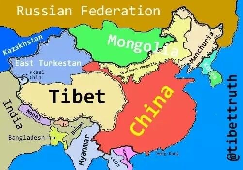 China real map
